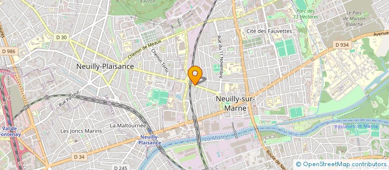 localisation de l'entreprise MADAME JULIE SELON à NEUILLY-SUR-MARNE