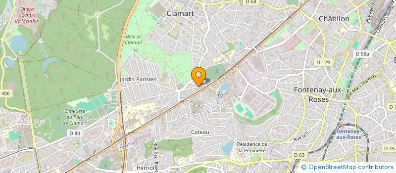 localisation de l'entreprise MADAME JULIE SEMIRDJIAN à CLAMART