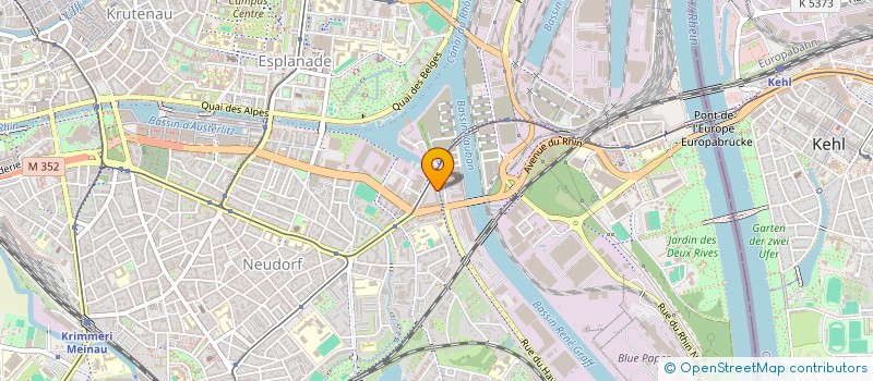 localisation de l'entreprise MADAME JULIE SENE  STRASBOURG