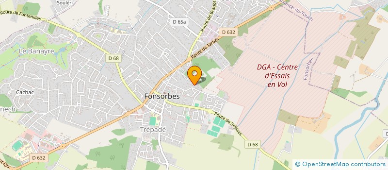 localisation de l'entreprise MADAME JULIE SENTIS  FONSORBES