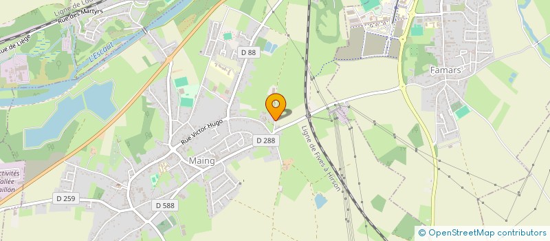 localisation de l'entreprise MADAME JULIE SERIN  MAING