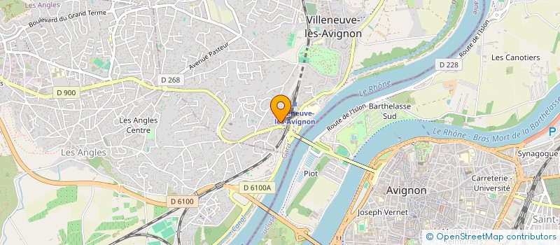 localisation de l'entreprise MADAME JULIE SEVERIN à VILLENEUVE-LES-AVIGNON