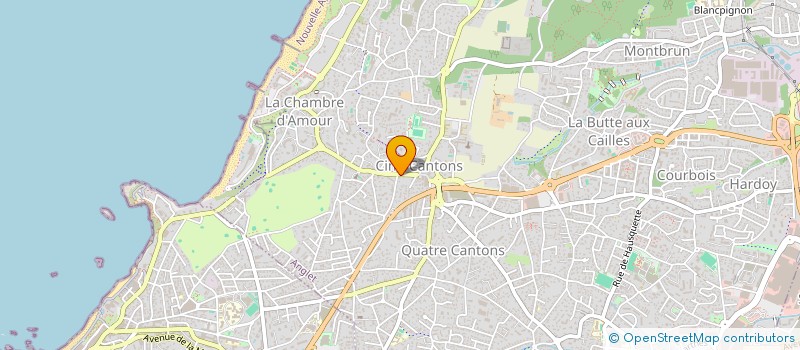 localisation de l'entreprise MADAME JULIE SIMEON-KNAEBEL à ANGLET