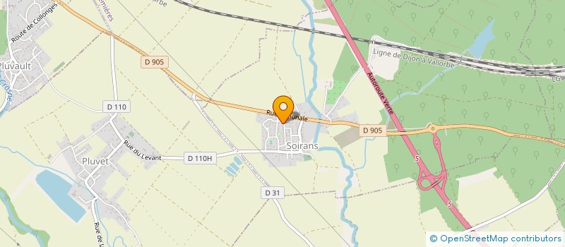 localisation de l'entreprise MADAME JULIE SIONG  SOIRANS