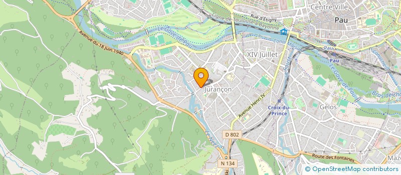 localisation de l'entreprise MADAME JULIE SIRENA à JURANCON