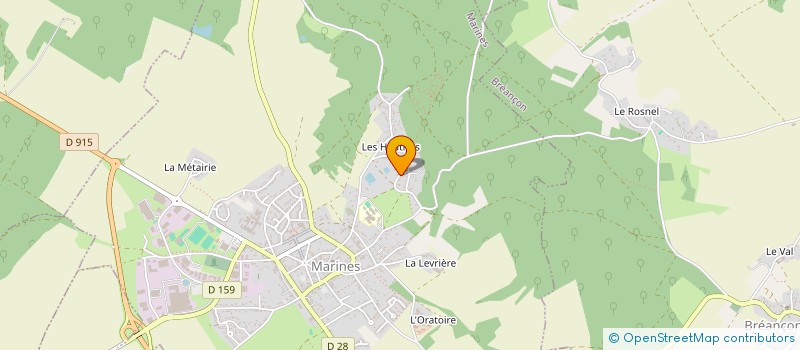 localisation de l'entreprise MADAME JULIE SMAIL à MARINES
