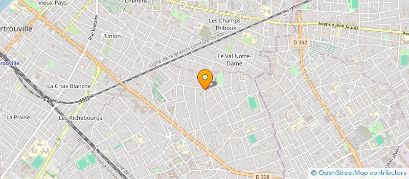 localisation de l'entreprise MADAME JULIE SOBEL  HOUILLES