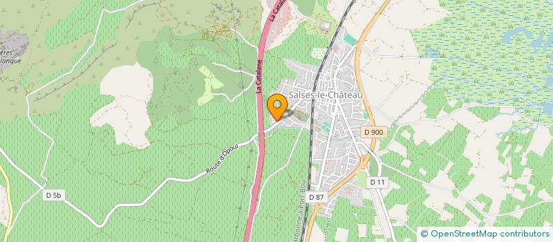 localisation de l'entreprise MADAME JULIE SOLDEVILA  SALSES-LE-CHATEAU