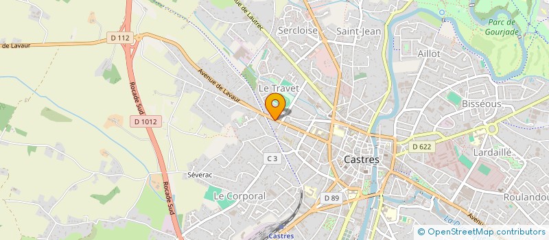 localisation de l'entreprise MADAME JULIE SOLOMIAC  PERPIGNAN