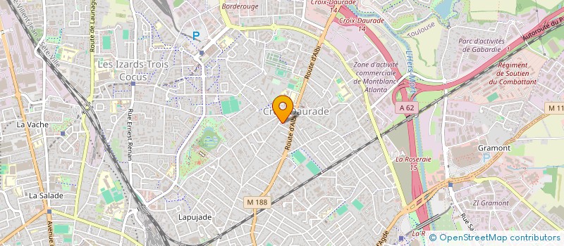 localisation de l'entreprise MADAME JULIE SOLON à TOULOUSE