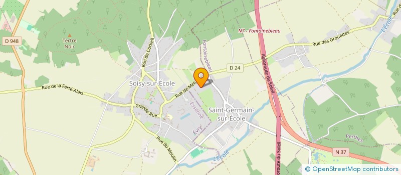 localisation de l'entreprise MADAME JULIE SORAIS  SAINT-GERMAIN-SUR-ECOLE