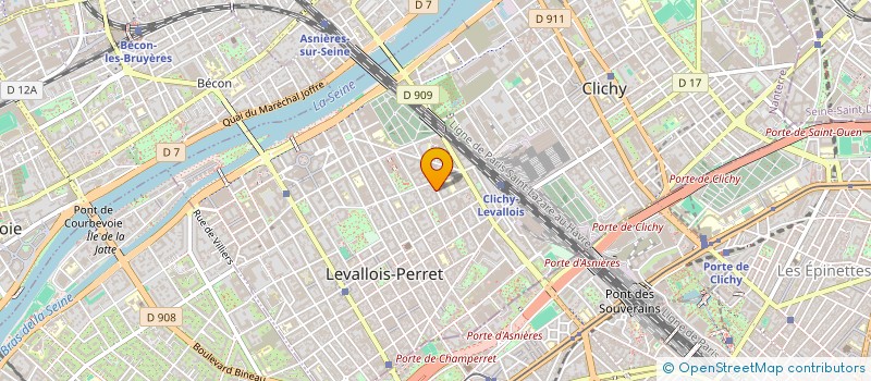 localisation de l'entreprise MADAME JULIE SOREL à LEVALLOIS-PERRET