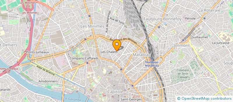 localisation de l'entreprise MADAME JULIE SOTIROPOULOS à TOULOUSE