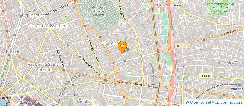 localisation de l'entreprise MADAME JULIE SOUDE  PARIS