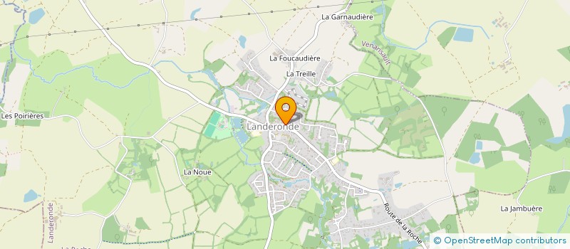 localisation de l'entreprise MADAME JULIE SOULARD  LANDERONDE