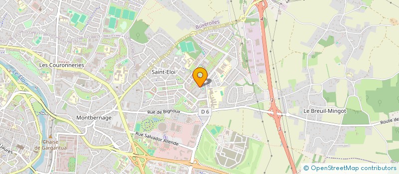 localisation de l'entreprise MADAME JULIE SOUMAGNAS  POITIERS