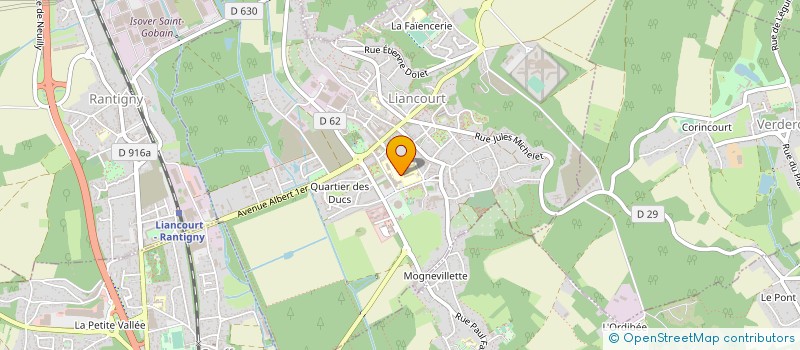 localisation de l'entreprise MADAME JULIE SPEURT  LIANCOURT