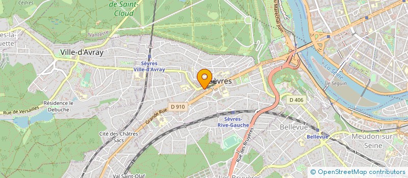 localisation de l'entreprise MADAME JULIE SPIRE à SEVRES