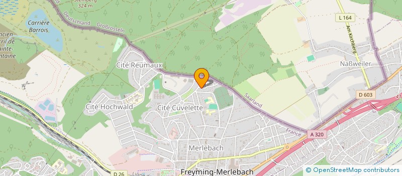 localisation de l'entreprise MADAME JULIE SPOHR  FREYMING-MERLEBACH