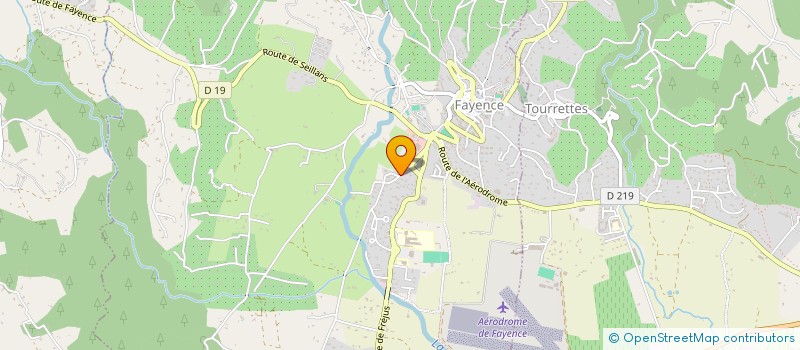 localisation de l'entreprise MADAME JULIE STALENQ  FAYENCE