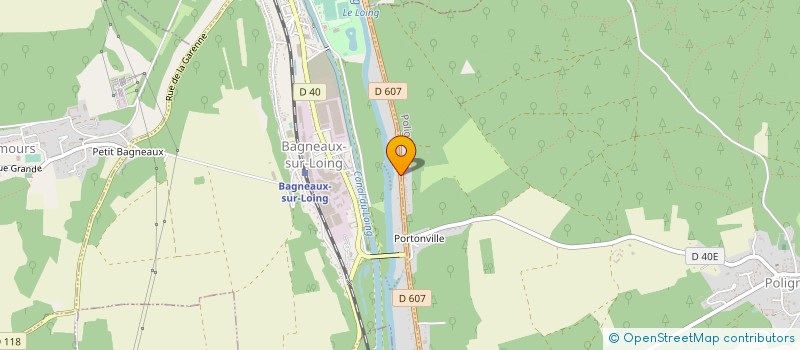 localisation de l'entreprise MADAME JULIE STANICZEK  BAGNEAUX-SUR-LOING