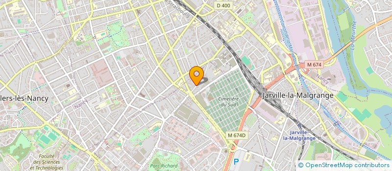 localisation de l'entreprise MADAME JULIE STREIT  VANDUVRE-LES-NANCY