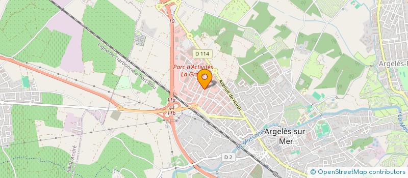 localisation de l'entreprise MADAME JULIE SUNE  PERPIGNAN