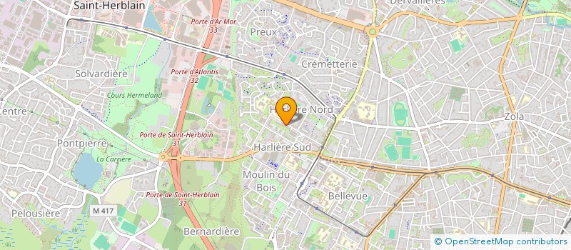 localisation de l'entreprise MADAME JULIE SZONN  SAINT-HERBLAIN