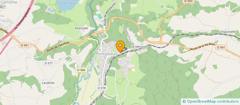 localisation de l'entreprise MADAME JULIE TABEL  BROMONT-LAMOTHE