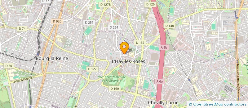 localisation de l'entreprise MADAME JULIE TALFUMIER  L'HAY-LES-ROSES