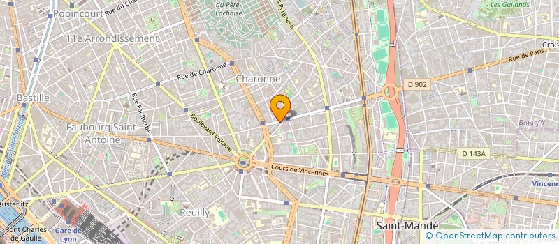 localisation de l'entreprise MADAME JULIE TAMA  PARIS