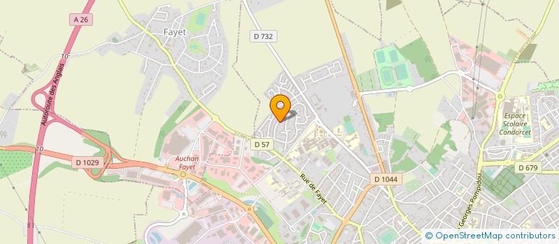localisation de l'entreprise MADAME JULIE TARDIEU à SAINT-QUENTIN