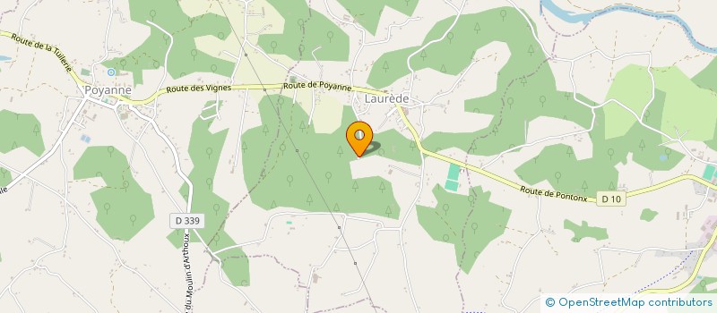 localisation de l'entreprise MADAME JULIE TAUZIA  LAUREDE