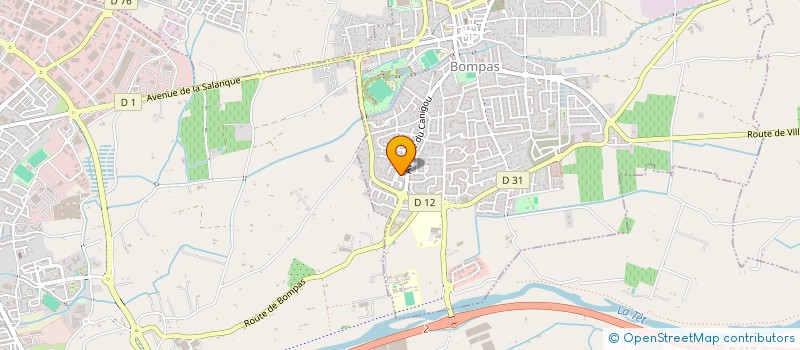 localisation de l'entreprise MADAME JULIE TEIXEIRA  BOMPAS