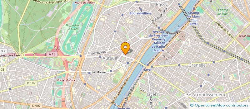 localisation de l'entreprise MADAME JULIE TERRIEN  PARIS