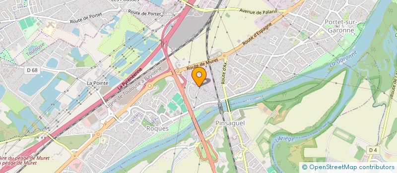 localisation de l'entreprise MADAME JULIE TERRINHA  PORTET-SUR-GARONNE