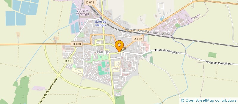 localisation de l'entreprise MADAME JULIE TESTARD  NANGIS