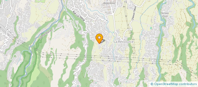 localisation de l'entreprise MADAME JULIE THAUVIN  SAINTE-MARIE