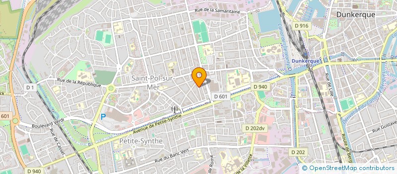 localisation de l'entreprise MADAME JULIE THERY à DUNKERQUE