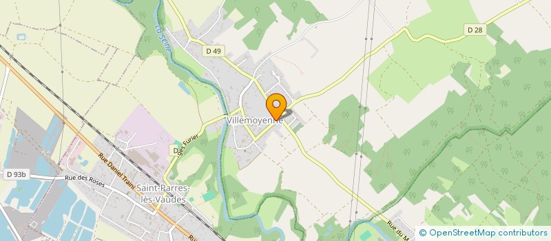 localisation de l'entreprise MADAME JULIE THEULIER  CHAPPES