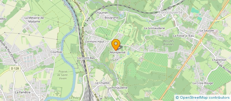 localisation de l'entreprise MADAME JULIE THIBAULT  FONTCOUVERTE