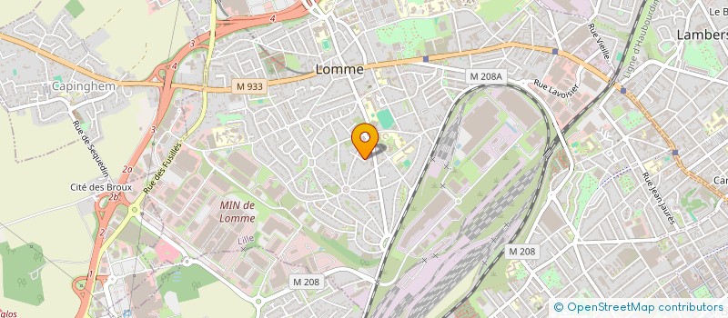 localisation de l'entreprise MADAME JULIE THIBAULT à LILLE