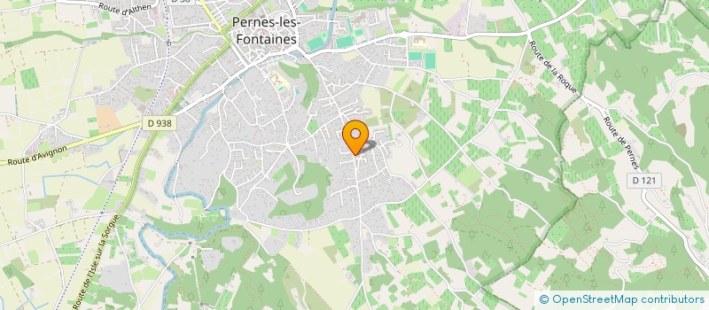 localisation de l'entreprise MADAME JULIE THOMAS à PERNES-LES-FONTAINES