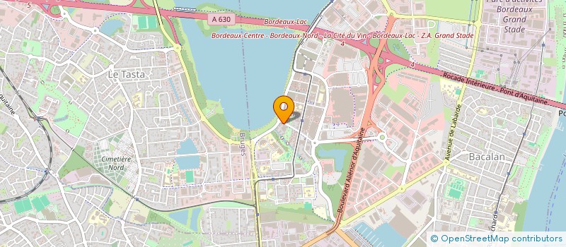 localisation de l'entreprise MADAME JULIE THOMAS  BORDEAUX