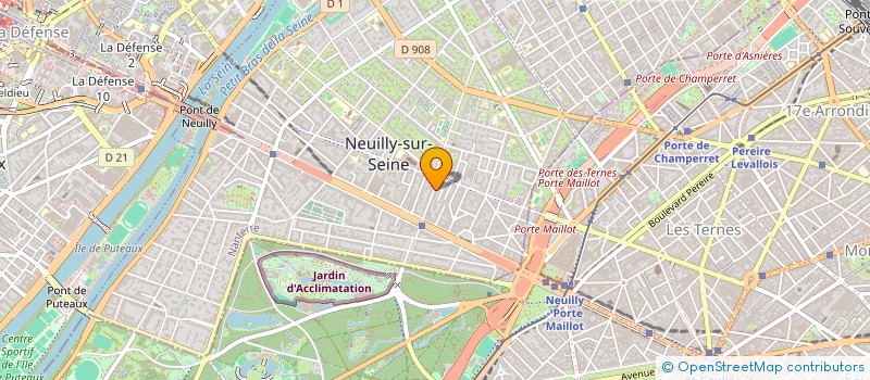 localisation de l'entreprise MADAME JULIE THOMAS  NEUILLY-SUR-SEINE