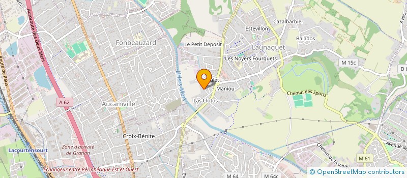 localisation de l'entreprise MADAME JULIE THOMAZEAU à BLAGNAC