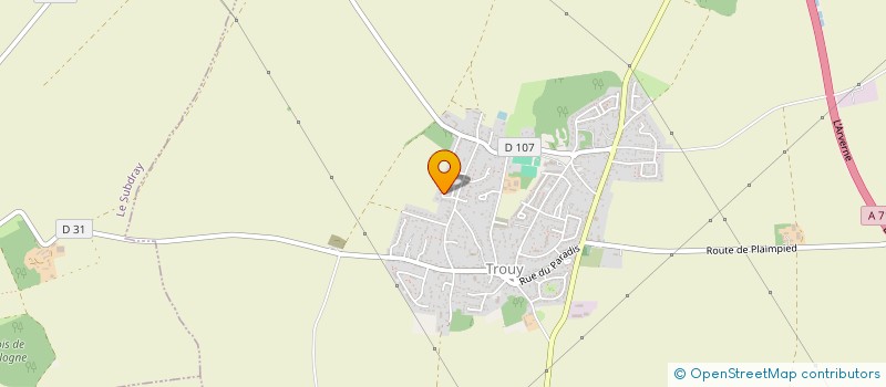 localisation de l'entreprise MADAME JULIE THUILLIER  SANCERRE