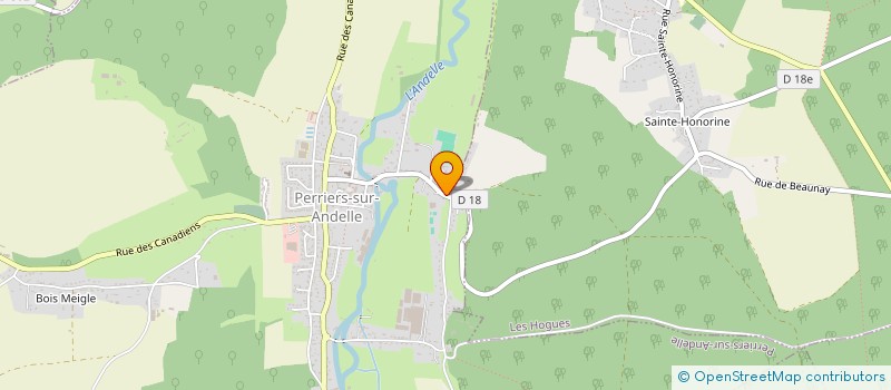 localisation de l'entreprise MADAME JULIE TILMANT  PERRUEL