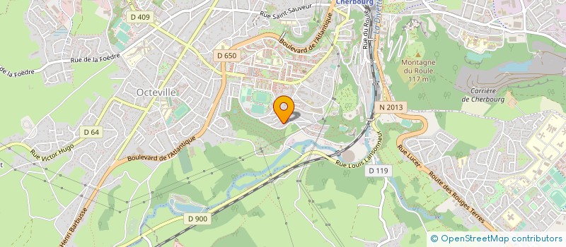 localisation de l'entreprise MADAME JULIE TIREL  CHERBOURG-EN-COTENTIN