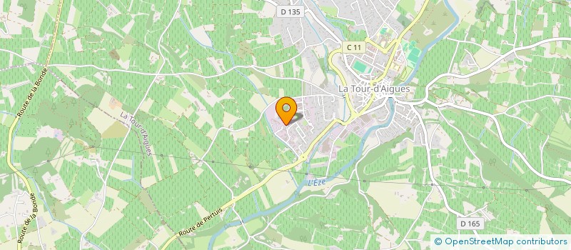 localisation de l'entreprise MADAME JULIE TONNELE  LA TOUR-D'AIGUES